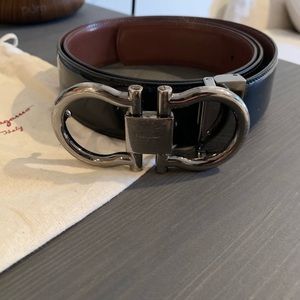 Ferragamo Gancini Reversible Belt